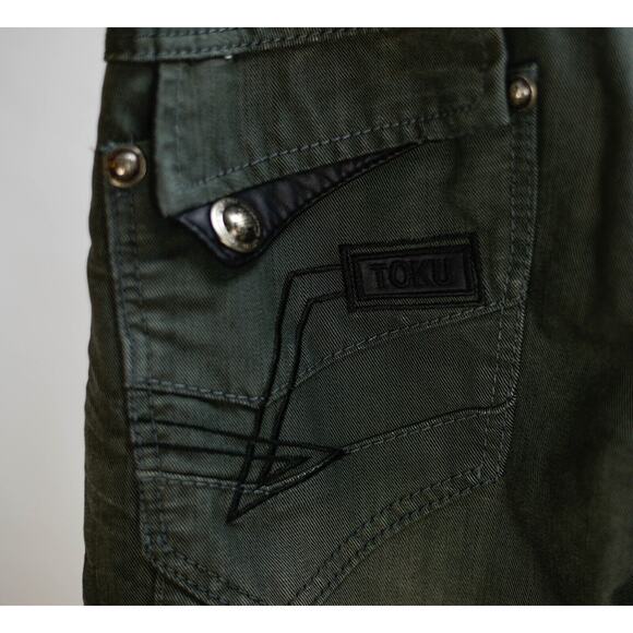 TOKU Jeans 32 x 35 Designer Wash Excellent Details MINT CONDITION - Picture 7 of 9